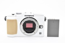 OLYMPUS PEN Lite E-PL2 Body White Mirrorless Camera Lens