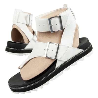 Sorel NL6272-125 zehenstegsandalen-Sandalen weiß