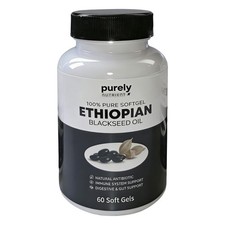 Ethiopian Black Seed Oil Softgels 100 Pure Natural