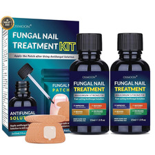 Fungal Toenail Treatment Liquid  Patches Fast Acting Toe Nail Repair Cracks Kit