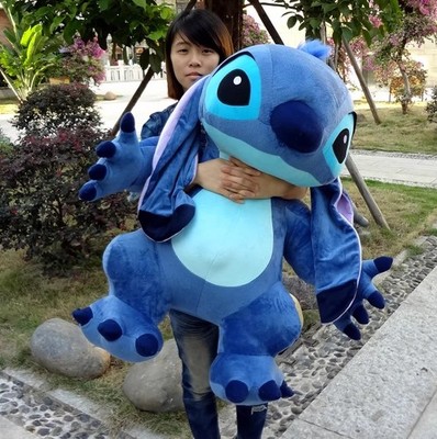 Giant big Lilo & Stitch toy Stuffed Plush soft Doll Pillow Valentine gift H90cm