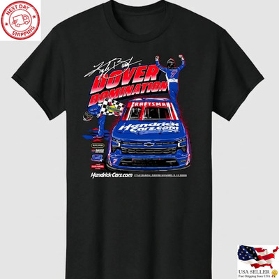 RIP Kyle Busch Dover Domination Racing Graphic Memorial T-Shirt