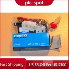 US FREE TAX New Festo MZH-3-M3-L-LED, 30192 Pneumatic Valve 30192 MZH-3-M3-L-LED