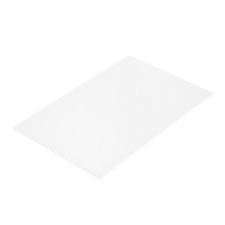 ABS Plastic Sheet 12 Inch x 8 Inch x 0.02 Inch ABS Styrene Sheets White
