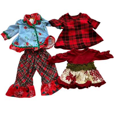 Matilda Jane and Sew Sassy doll clothes, set of 4, fits most 18  dolls like AG