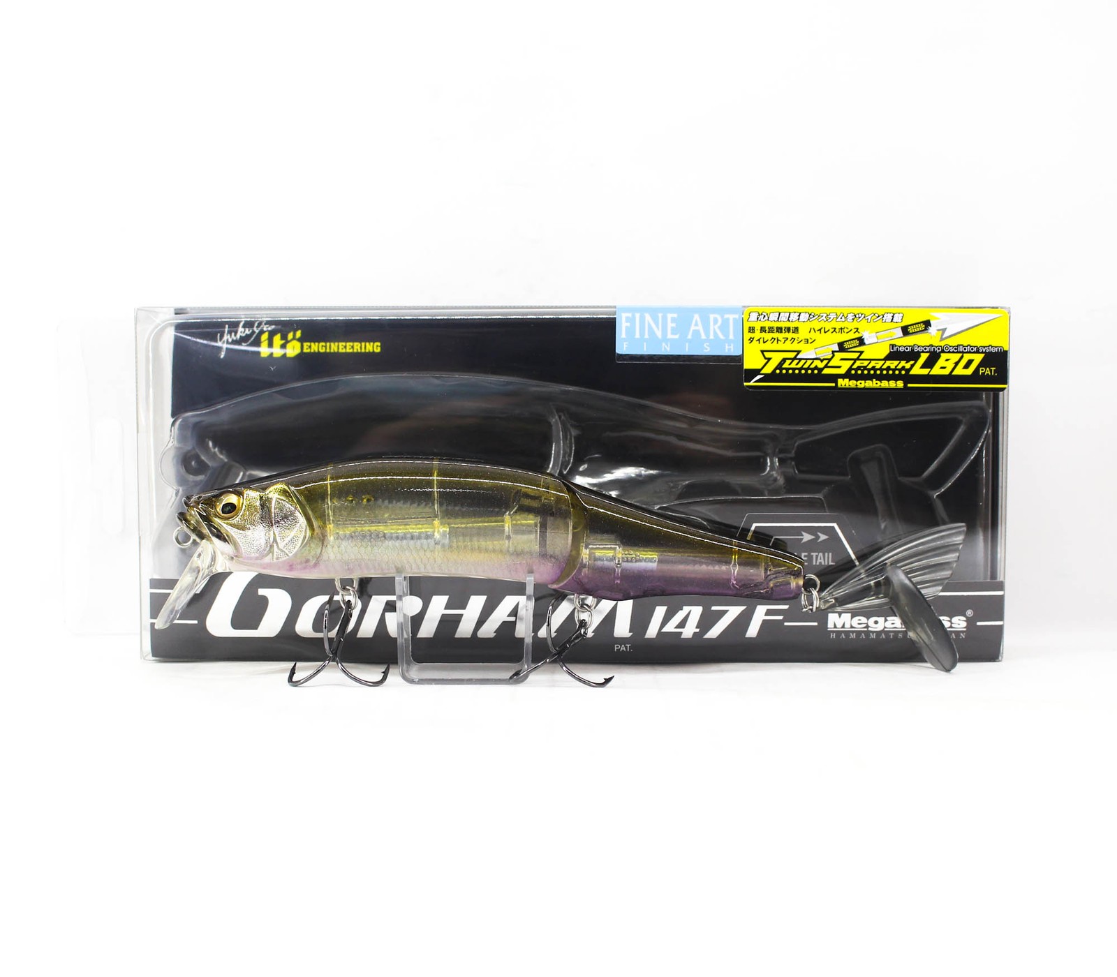 Megabass Gorham 147F Floating Lure FA Ghost Wakasagi (0549)
