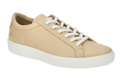 Ecco SOFT 60 Men`s Herrenschuhe - sportliche Halbschuhe - Schnürschuhe beige