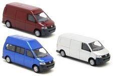 Rietze - VW Volkswagen T5 GP Kasten Transporter - Modelle zur Auswahl 1:87 H0