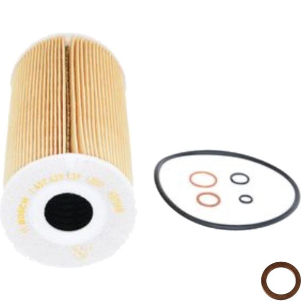 Bosch ÖLfilter FüR BMW 5Er E34 525Tds 525Td E39 7Er E38 725Tds E36 325Td 325Tds-image
