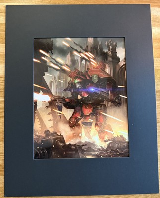 WH40k Legends Collection Premium Print 6 By Daarken Legio Invicta: Warlord Titan
