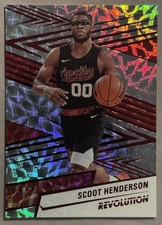 2024-25 Panini Revolution - Scoot Henderson #77 Red Scope 099/135 Trail Blazers