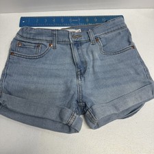 Levis Girlfriend Short Sz 12- Adjustable. Denim.