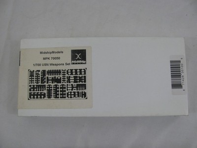 Midship Models 1/700 Scale USN Navy Weapons Set for Model Ship Kits #70050 NEW!