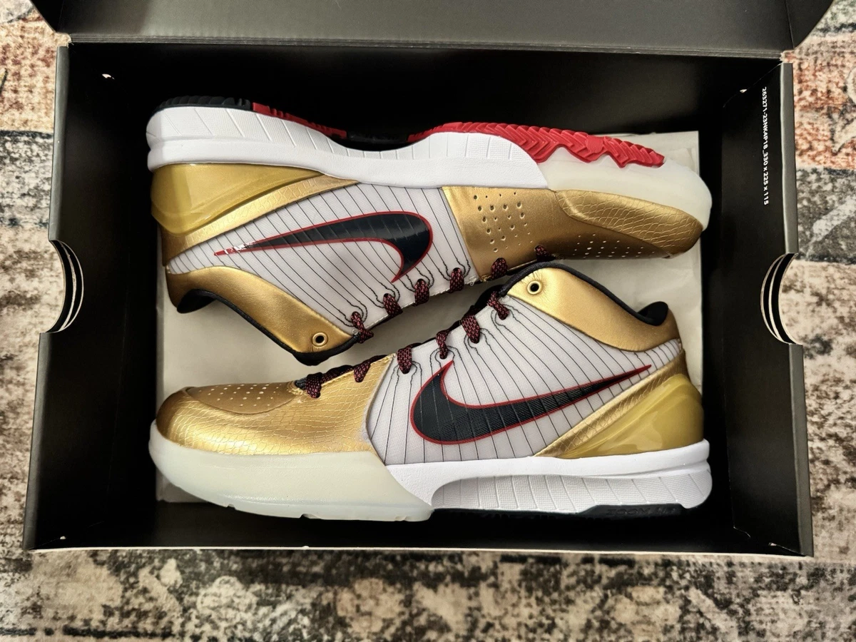 Nike Zoom Kobe 4 Gold Medal for Sale | Authenticity Guaranteed | eBay