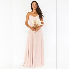 NWT Show Me Your Mumu Faith Maxi Show Me The Ring Beige Size M