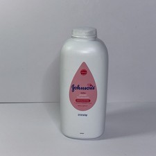 Johnson's Baby Powder Original Talc Formula 22oz Opened No Seal