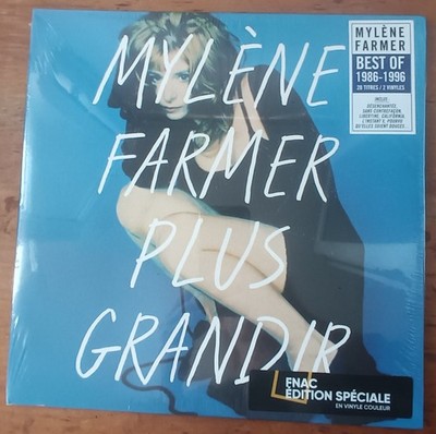 MYLENE FARMER PLUS GROSSER VINYL 2 LP EDITION FNAC SPECIAL COLOR
