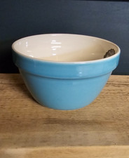 Mason Cash Pudding Bowl 0.9L Blue 9CM H 16CM D