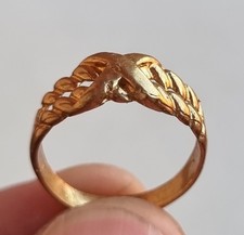 Anello antico romano bronzo autentico misura 8,5