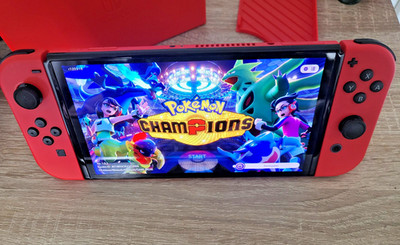 Nintendo Switch OLED Model Mario Red Edition Konsole 64GB Black/Red