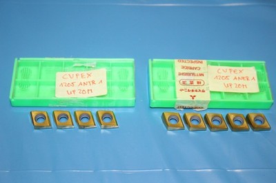 4x Mitsubishi CVPEX1205ANTR1 + 5 x CVPEX1205ANER1  Wendeplatten CVPEX 1205 UP20M
