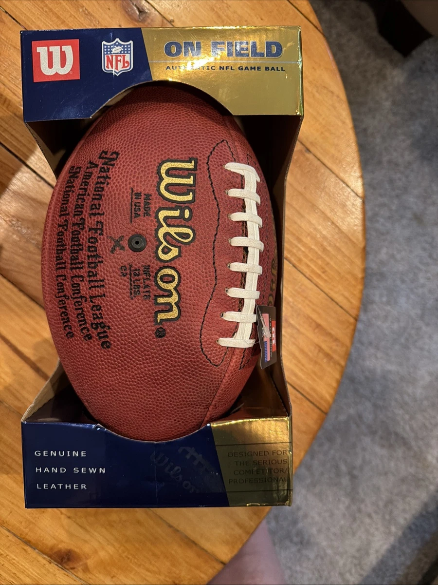 authentic nfl game ball products for sale | eBay