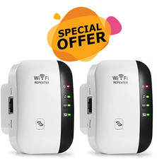Wifi Extender Signal Booster up to 5000Sq.Ft and 55 Devices, Wifi Range Extender