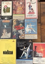 Lot of 9 Beta Betamax Video Cassettes Movies NOT VHS 