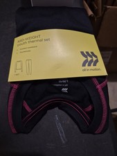 Girls' 2pk Youth Thermal/Pa Underwear Set - All In Motion Mid Weight Large 10/12