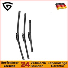 Scheibenwischer Ersatz für VW Golf IV 1J1 Vorne+Hinten Wischerblatt Schwarz