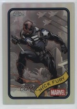 2025 Topps Chrome Marvel Comics Refractor Nick Fury #193 3s8
