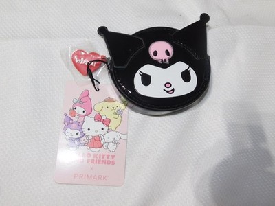 Sanrio x Primark Exclusive Kuromi Zipper Wallet Coin Purse Pouch NWT