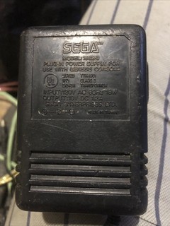 Sega Genesis 1602 3 AC Adapter Power Supply Eviction Sale .99 Cents
