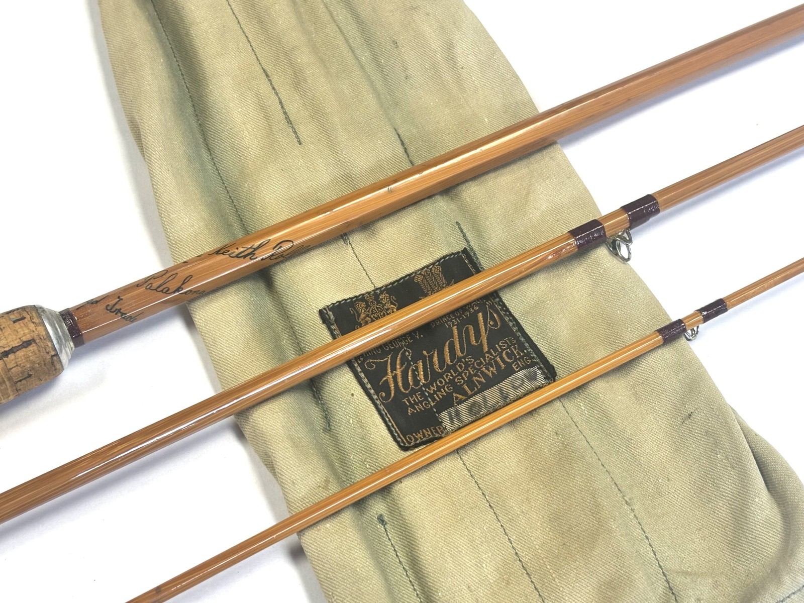 Hardy Keith Rollo 9’ Split Cane Fly Rod