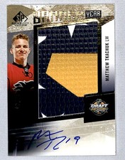 Matthew Tkachuk 2023-24 SP game Used Banner Year Draft Auto /15 #BYDR-MT Calgary