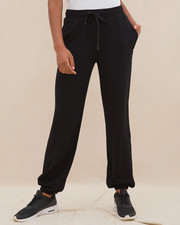 NWOT Soma wknd Soft Brushed Terry Sweatpant in Black, XS