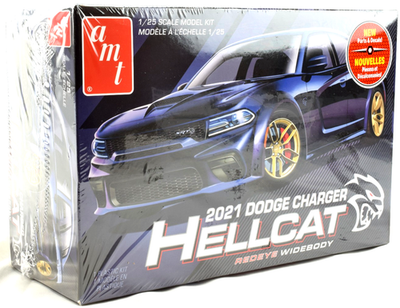 #ad AMT 2021 Dodge Charger Hellcat Redeye Widebody 1:25 Plastic Model Car Kit 1325 $34.49