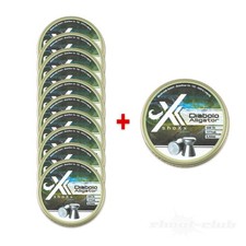 ShoXx Diabolos 4,5mm Flachkopf Alligator 10+1 Packungen