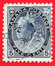Canada Stamp 79  Queen Victoria Numeral Issue  Used