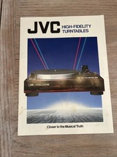 JVC Vintage Turntable QL-A75 QL-Y66F QL-L2 QL-F320 LE22 Catalogue Original Japan