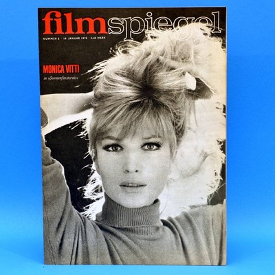 DDR Filmspiegel 2 1972 R. Herricht Brigitte Bardot Monica Vitti Dustin Hoffman H