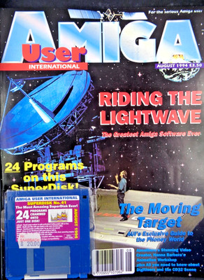 AMIGA USER INTERNATIONAL AUGUST 1994 (AUI - MAGAZIN+DISK) #2EN