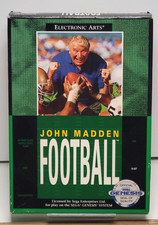 Sega Genesis John Madden Football BOX ONLY