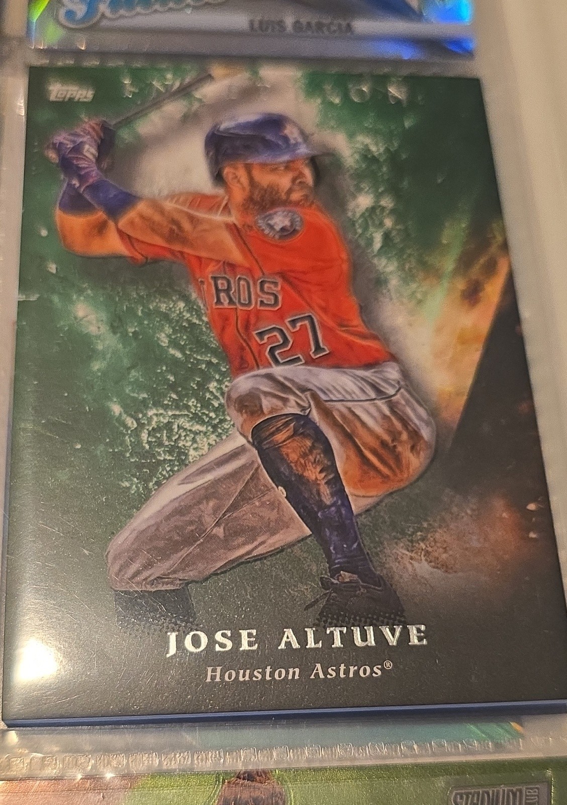 2018 Topps Inception - Jose Altuve #33 Green