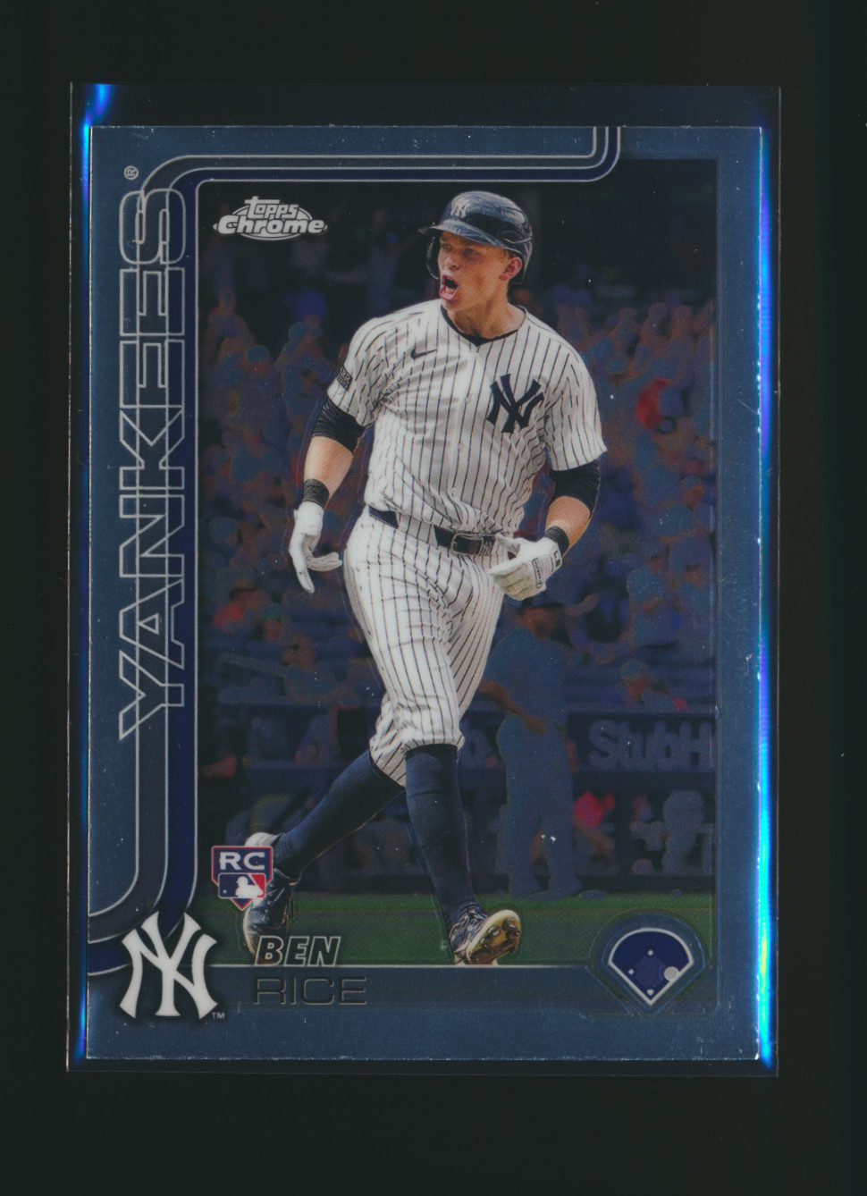 2025 Topps Chrome #139 Ben Rice Rookie RC New York Yankees QTY Available