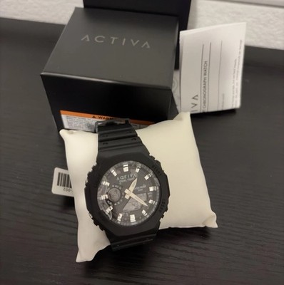 Activa Sonar X Invicta Men's Watch - 45.5mm, Black ACW423-002 NEW