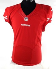 2016 San Francisco 49ers Blank Game Issued Red Jersey 40 DP81661 DP81661