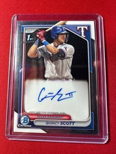 2024 Bowman Chrome Quincy Scott Auto /99 CPA-QS 1st Bowman