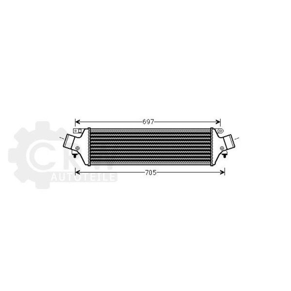 LadeluftküHler FüR Alfa Romeo Giulietta 2.0 Jtdm Bj.10-20-image
