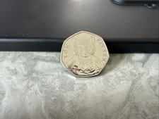 Tom Kitten 50p Fifty Pence Coin 2017 Beatrix Potter